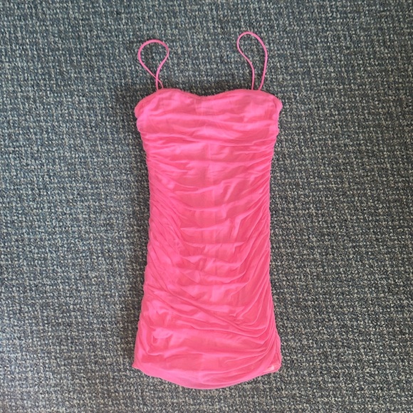 Super down Pink dress - Picture 1 of 3